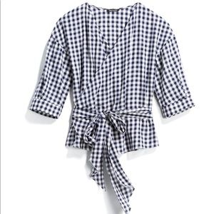 Penfold Cotton Wrap Top